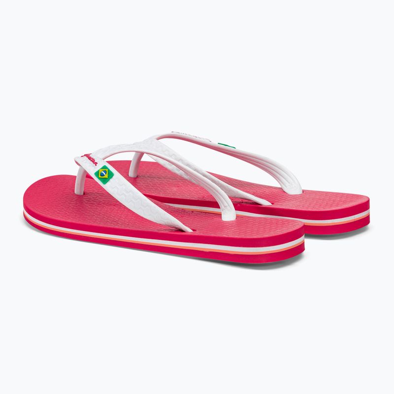 Japonki Ipanema Clas Brasil pink/white 3