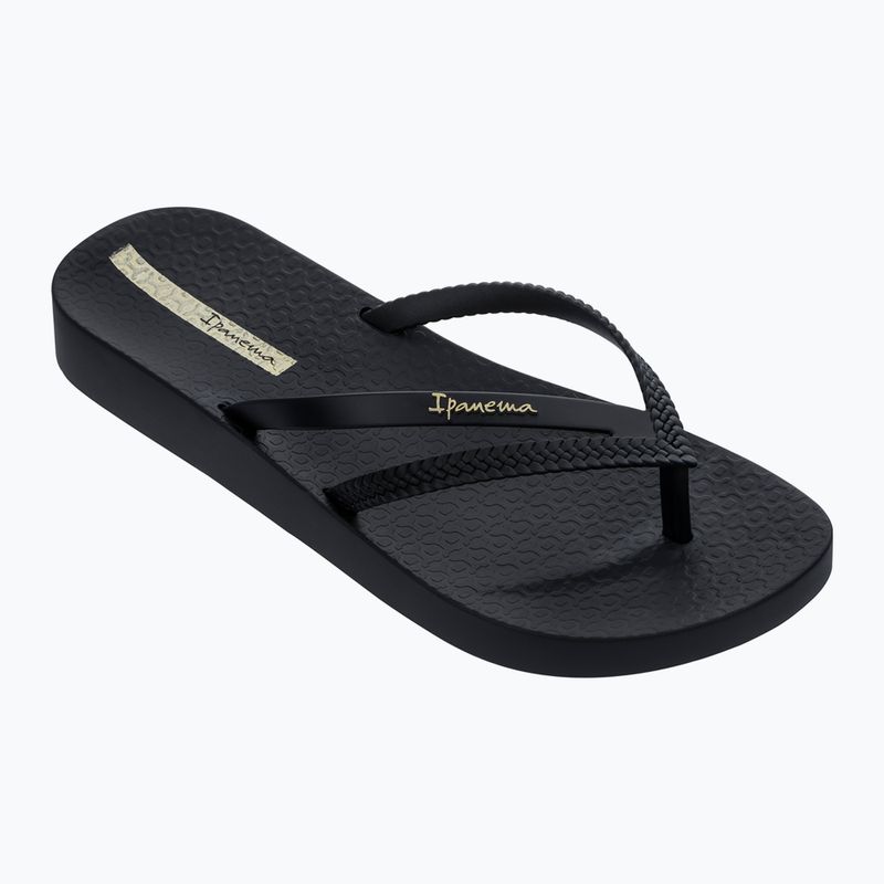 Ipanema Bossa Soft V negru flip flop pentru femei 2