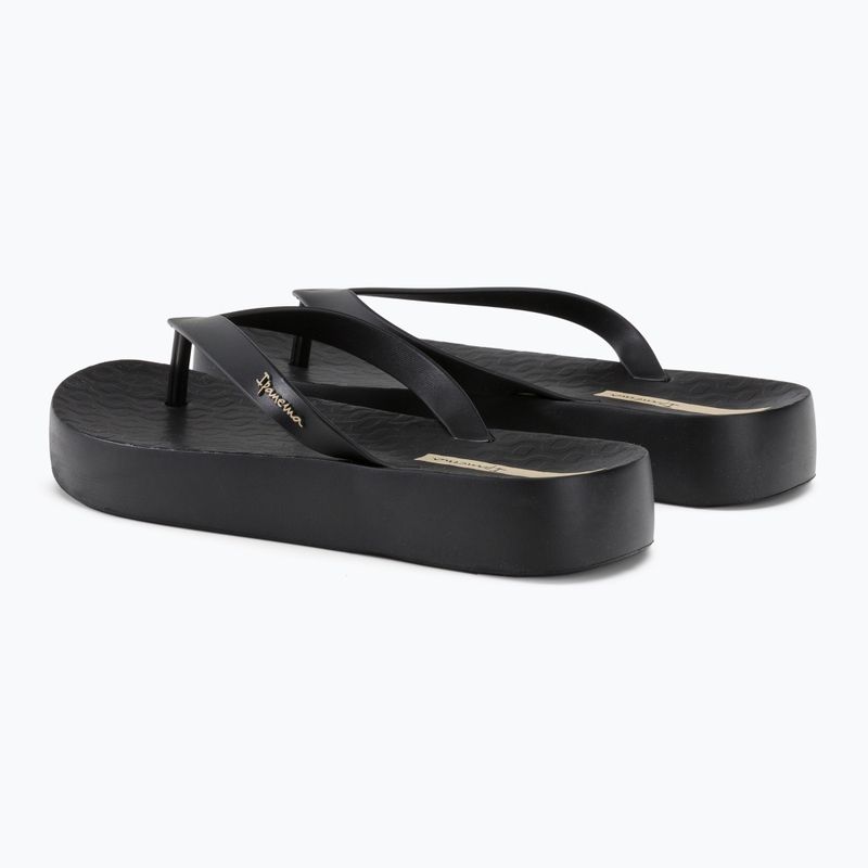 Papuci pentru femei Ipanema Flatform negri 26602-20766 3