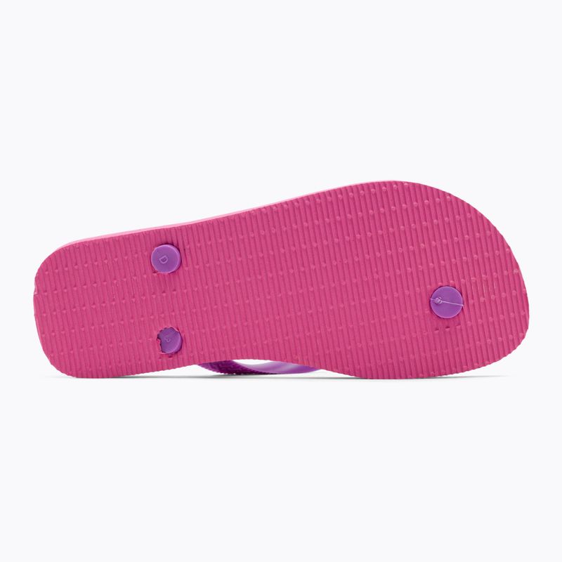 Papuci de plajă Havaianas Top Animals roz H4132920 pentru femei. 4
