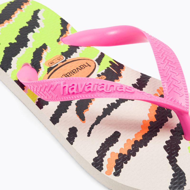 Havaianas Top Animals șlapi pentru femei bej H4132920 7