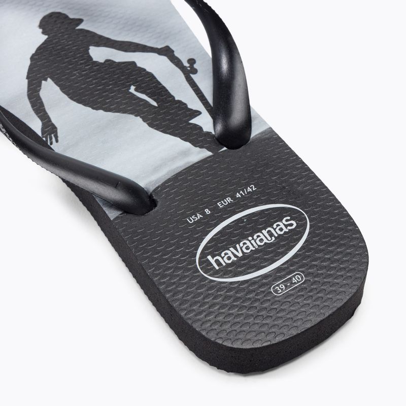 Șlapi de bărbați Havaianas Hype negru H4127920 8