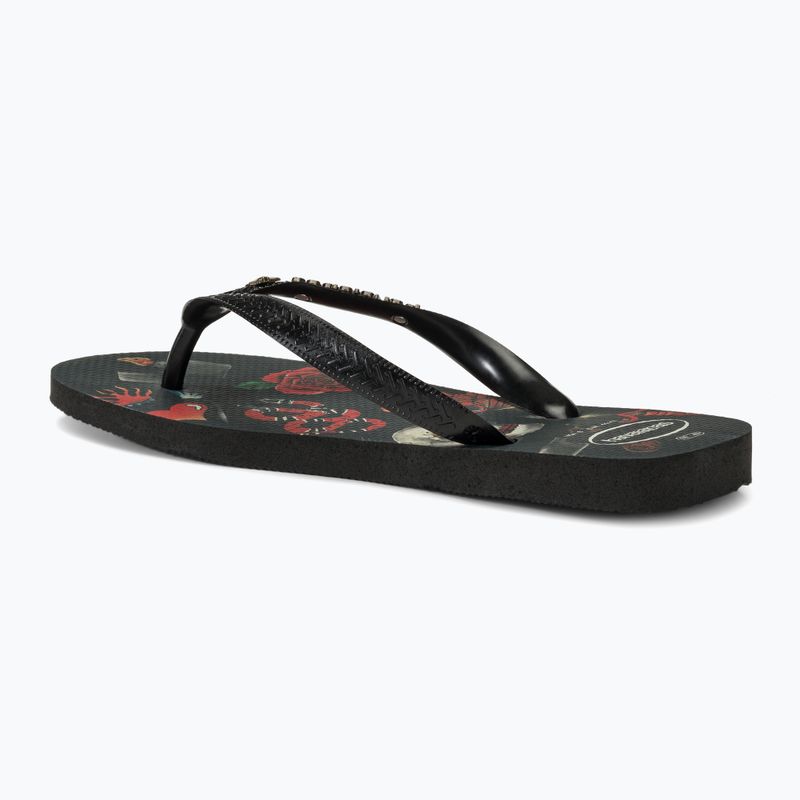 Șlapi pentru bărbați Havaianas Top Tribo black / black 3