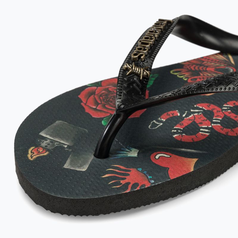 Șlapi pentru bărbați Havaianas Top Tribo black / black 7