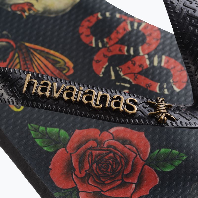 Șlapi pentru bărbați Havaianas Top Tribo black / black 14