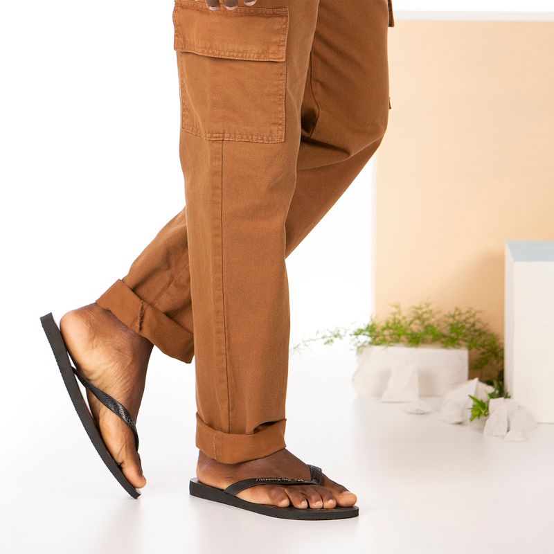 Șlapi pentru bărbați Havaianas Top Tribo black / black 15