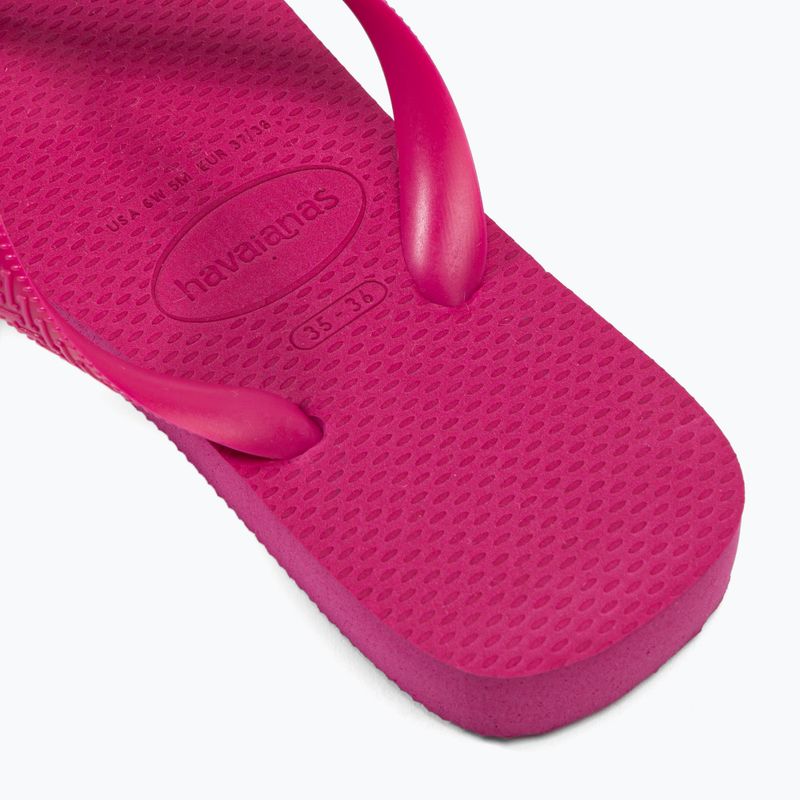 Papuci de baie Havaianas Top roz pentru femei H4000029 8