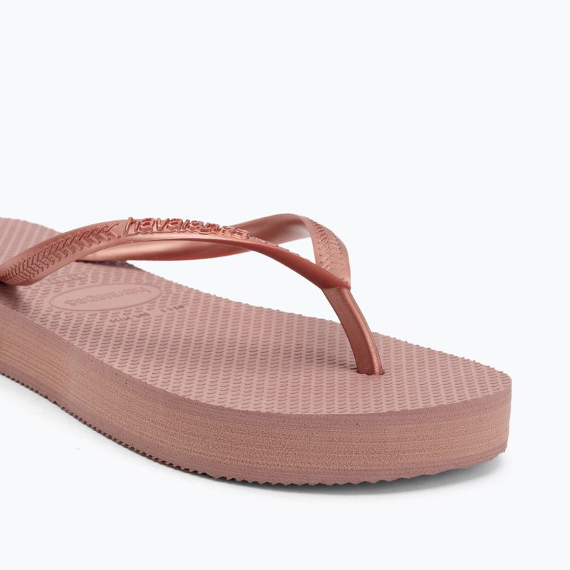 Papuci pentru femei Havaianas Slim Platform crocus rose 7