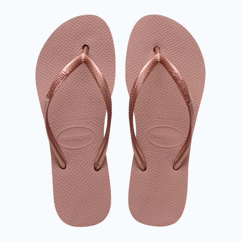 Papuci pentru femei  Havaianas Slim Platform crocus rose 3