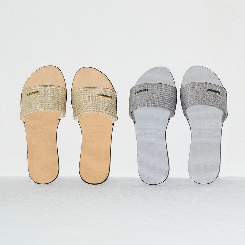 Papuci pentru femei Havaianas You Malta Metallic golden
