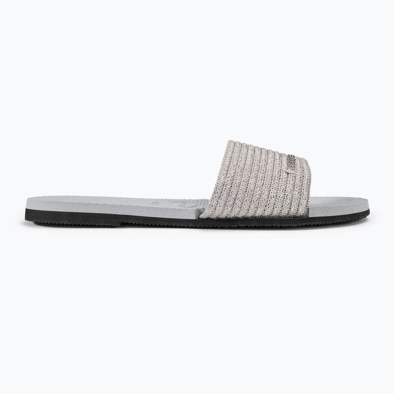 Papuci pentru femei Havaianas You Malta Metallic ice grey 2