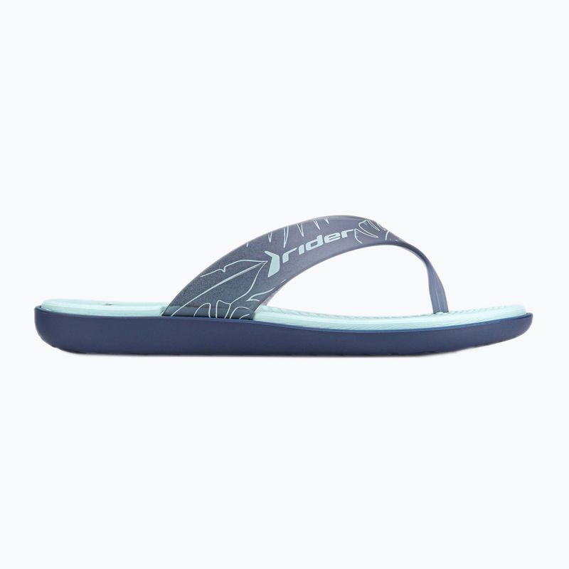 Șlapi de femei RIDER Aqua IV Fem de culoare albastru-verde 83328-AD469 9
