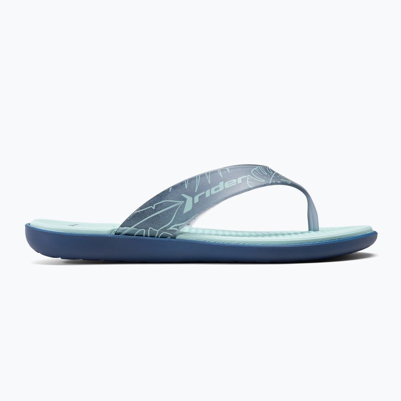 Șlapi de femei RIDER Aqua IV Fem de culoare albastru-verde 83328-AD469 2