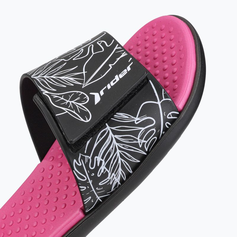 RIDER Pool IV Fem flip-flops pentru femei negru-roz 83331-AD447 12