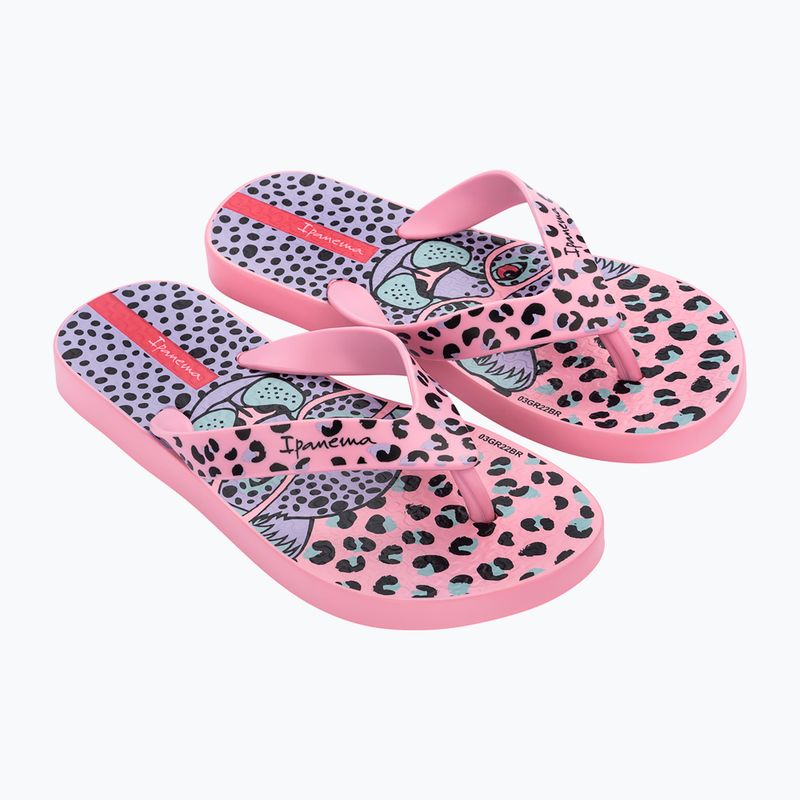 Ipanema Safari Fun Kids flip flop roz și mov 26851-AF799 9