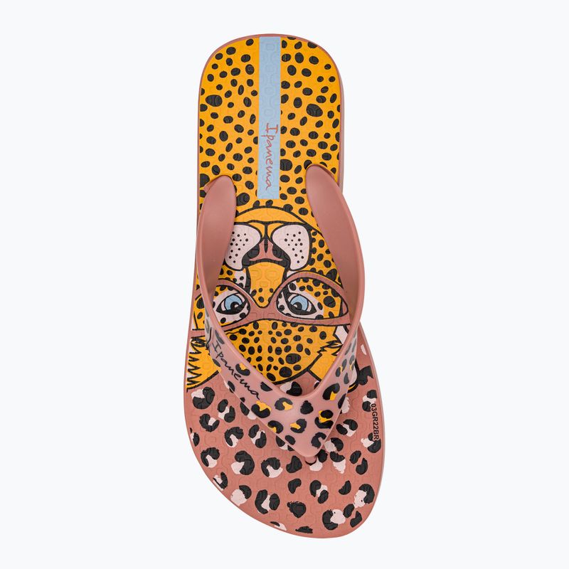 Ipanema Safari Fun Kids flip flop roz și galben 26851-AF801 6