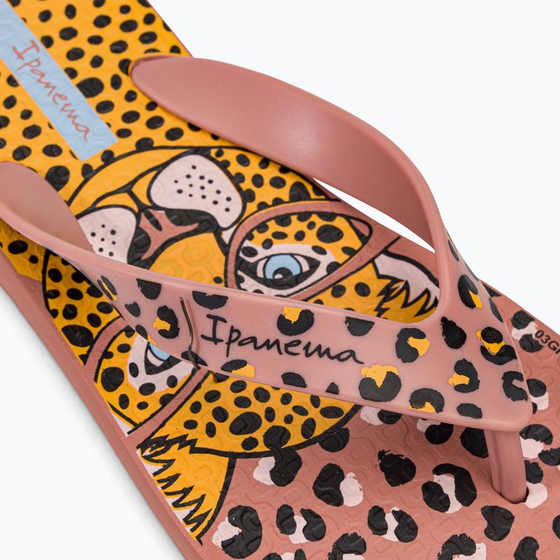 Ipanema Safari Fun Kids flip flop roz și galben 26851-AF801 7