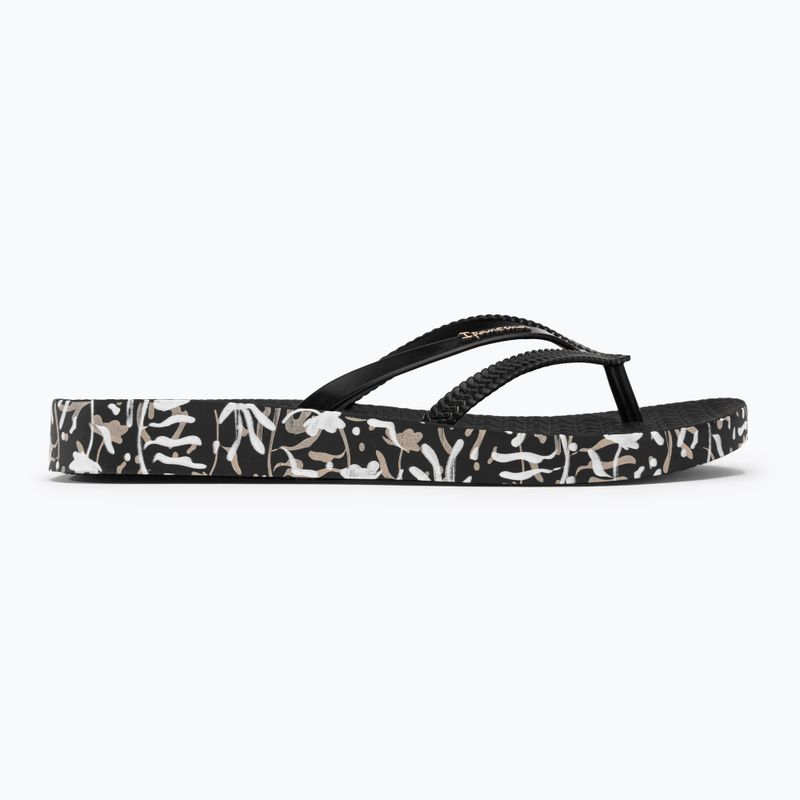 Ipanema Bossa Soft V flip flop pentru femei negru 82840-AG715 2