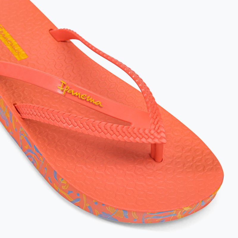 Papuci de plajă Ipanema Bossa Soft V portocaliu pentru femei 82840-AG718