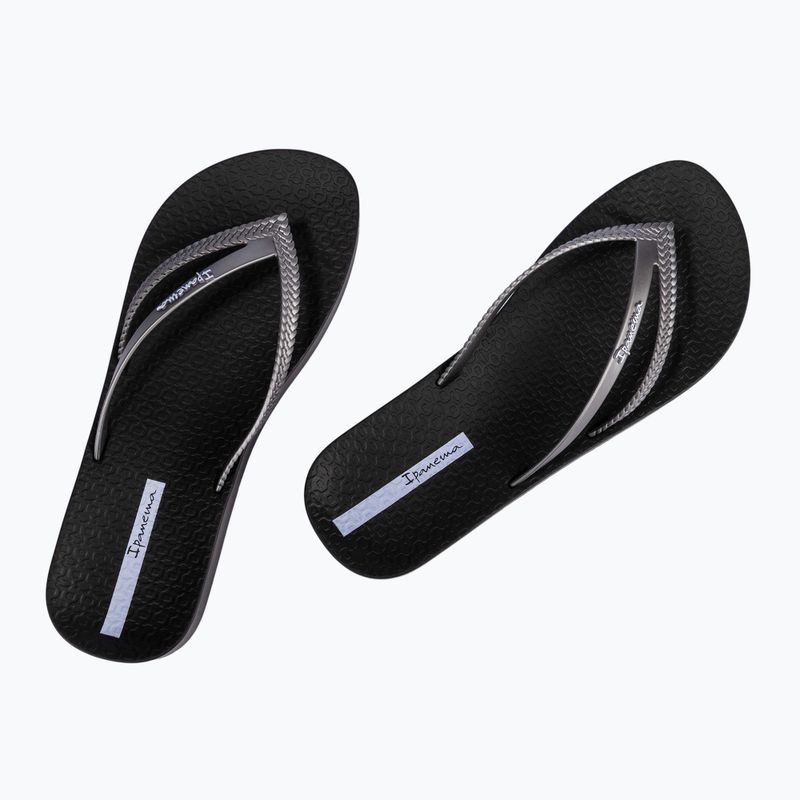 Papuci pentru femei Ipanema Bossa Soft V black/silver 8