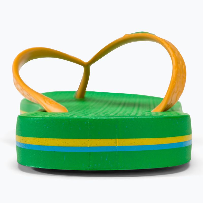 Papuci pentru bărbați Ipanema Clas Brasil II AD green/yellow 6