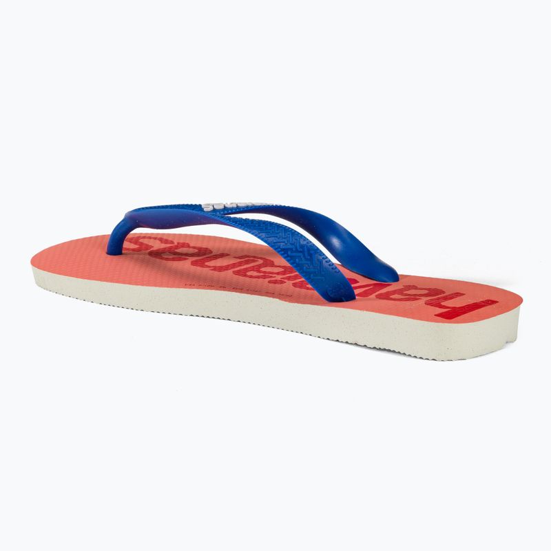 Șlapi Havaianas Top Logomania 2 white 3