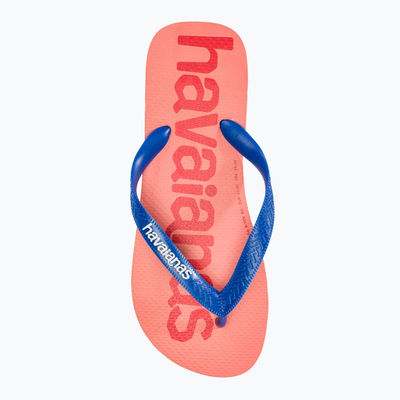 Șlapi Havaianas Top Logomania 2 white 5