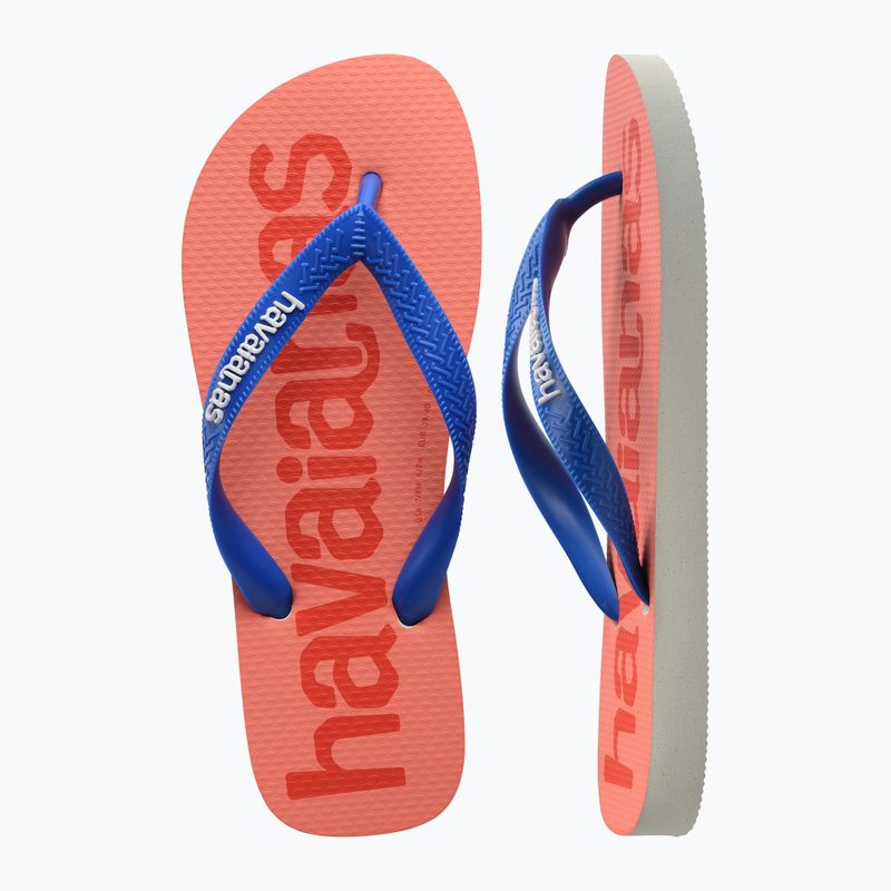 Șlapi Havaianas Top Logomania 2 white 11