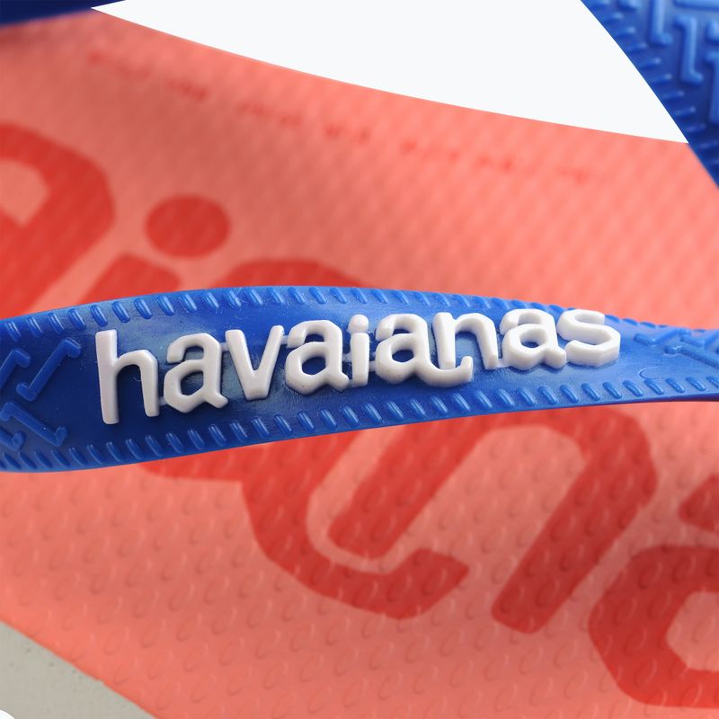 Șlapi Havaianas Top Logomania 2 white 12