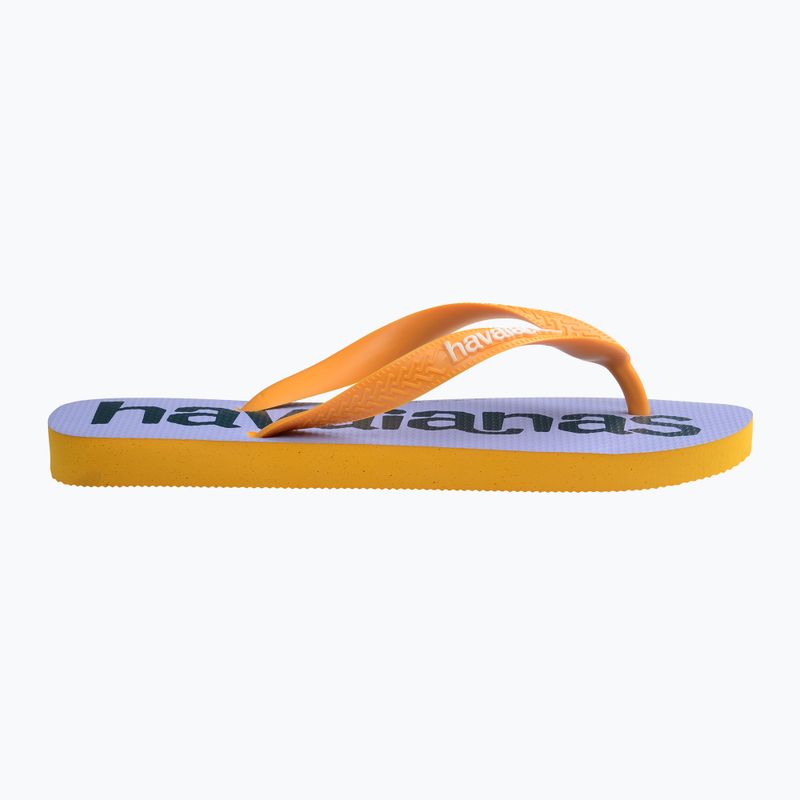 Șlapi Havaianas Top Logomania 2 pop yellow 9