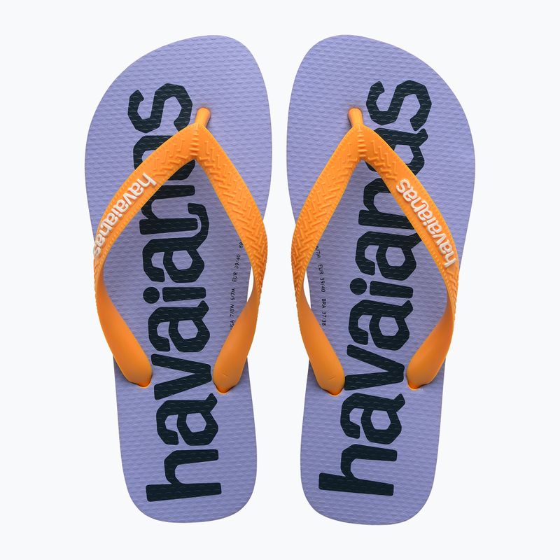 Șlapi Havaianas Top Logomania 2 pop yellow 10