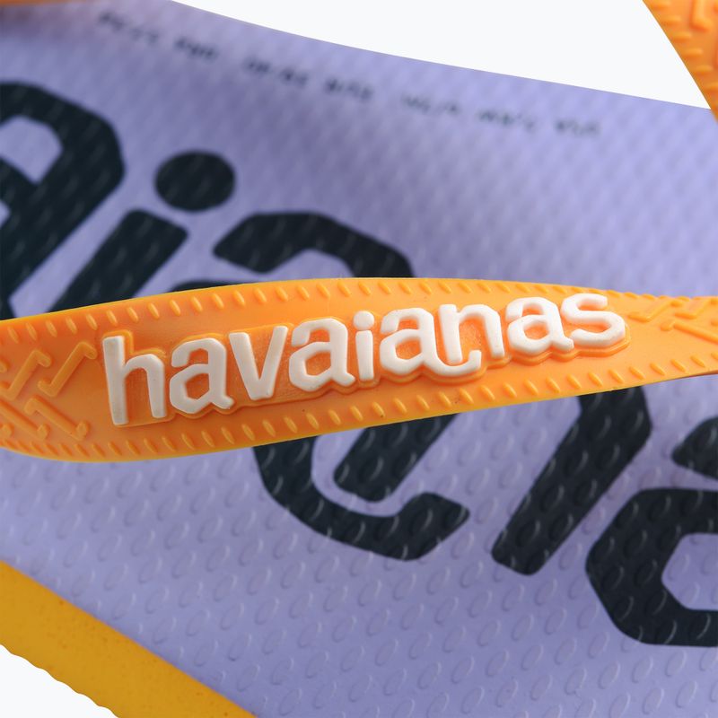 Șlapi Havaianas Top Logomania 2 pop yellow 12