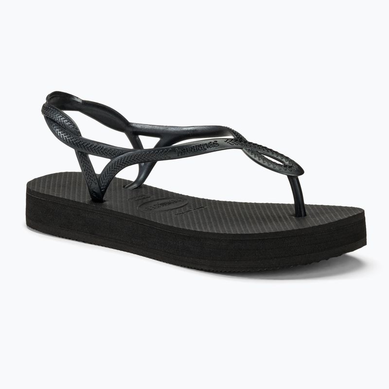 Sandale pentru femei Havaianas Luna Flatform black