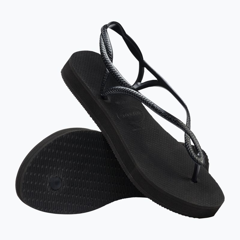 Sandale pentru femei Havaianas Luna Flatform black 10