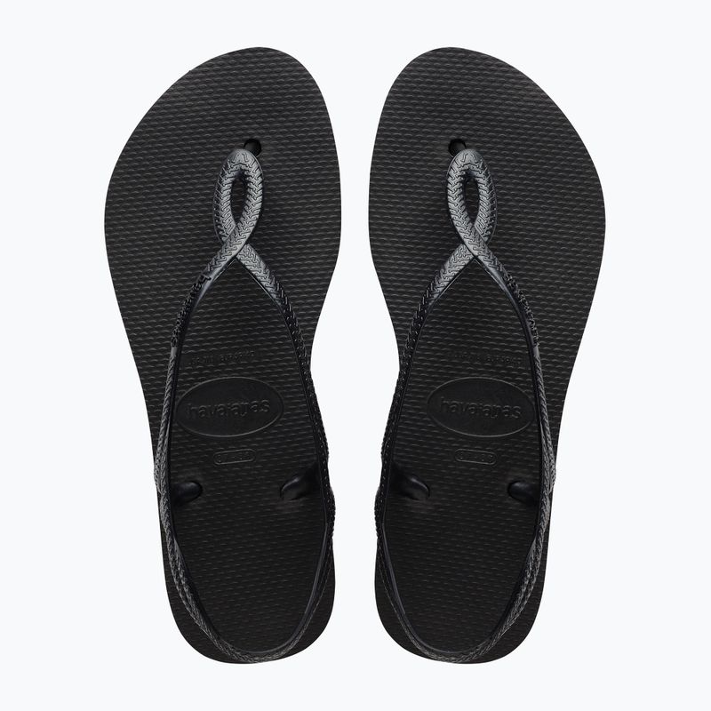 Sandale pentru femei Havaianas Luna Flatform black 12