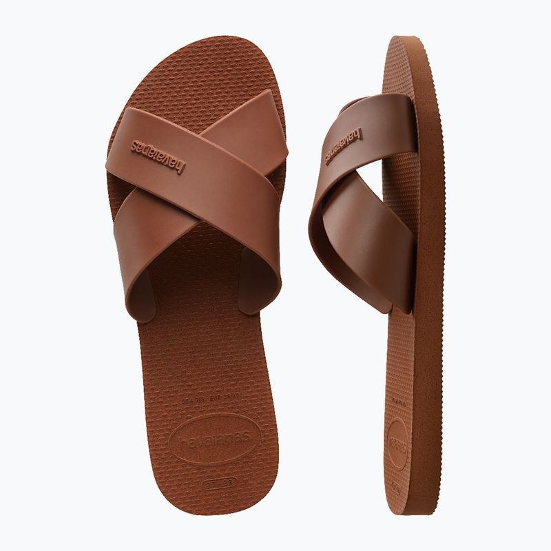 Papuci pentru femeiHavaianas Aqua rust 4