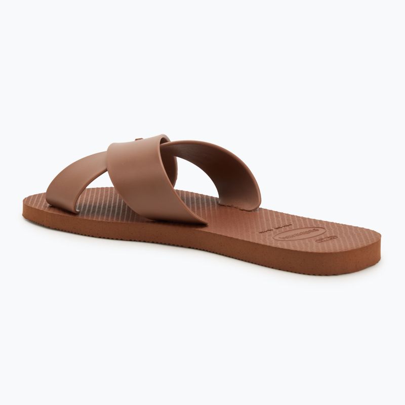 Papuci pentru femeiHavaianas Aqua rust 3