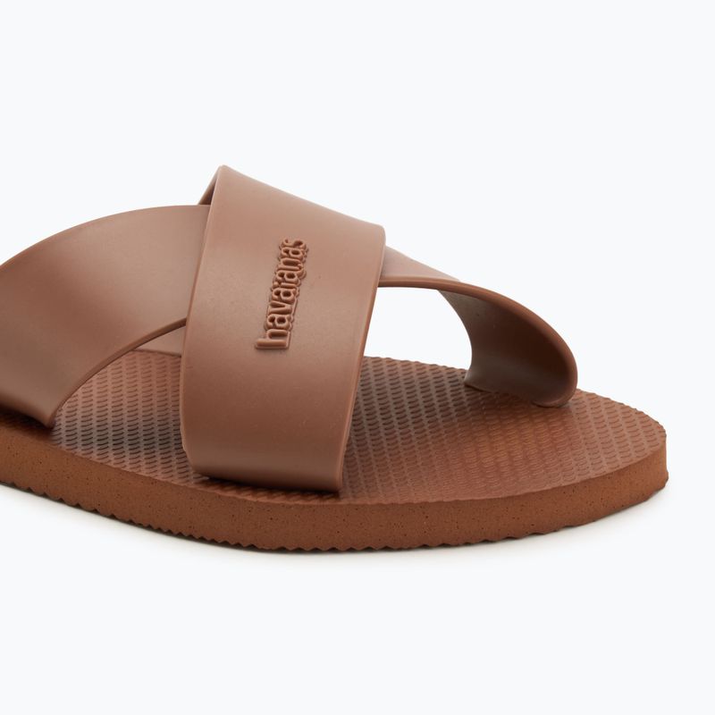 Papuci pentru femeiHavaianas Aqua rust 7
