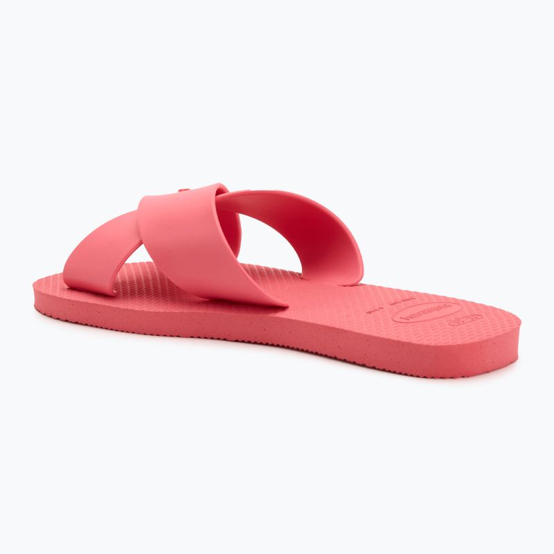 Papuci pentru femei Havaianas Aqua pink porcelain 3