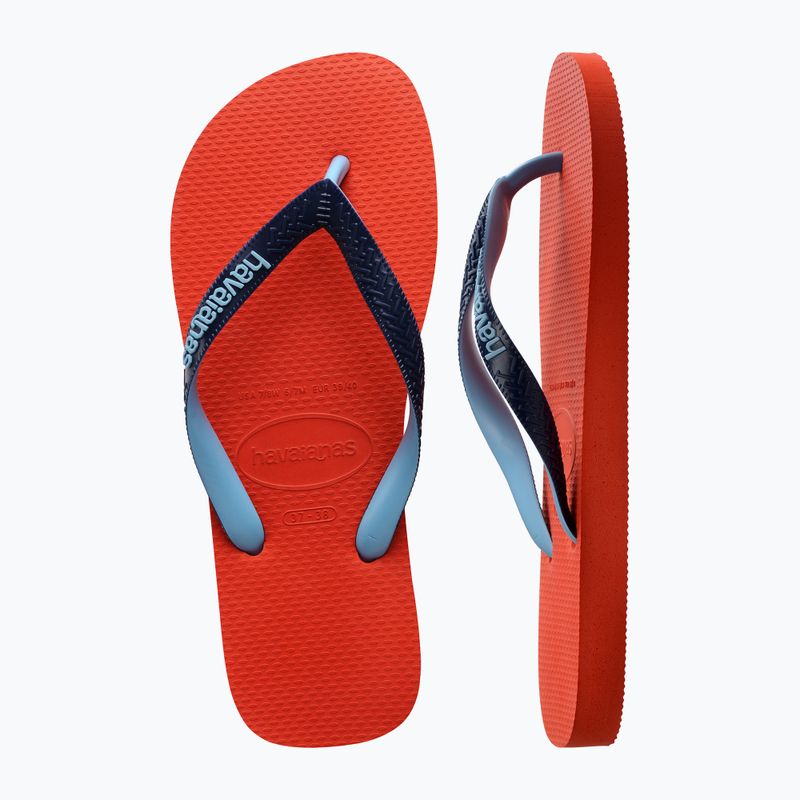 Șlapi Havaianas Top Mix blood orange 11