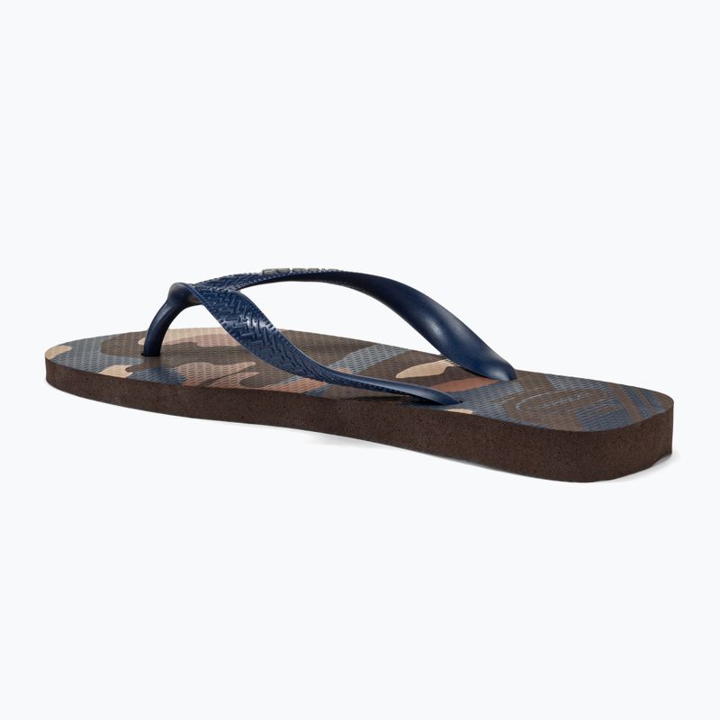 Șlapi pentru bărbați Havaianas Top Camu dark brown 3