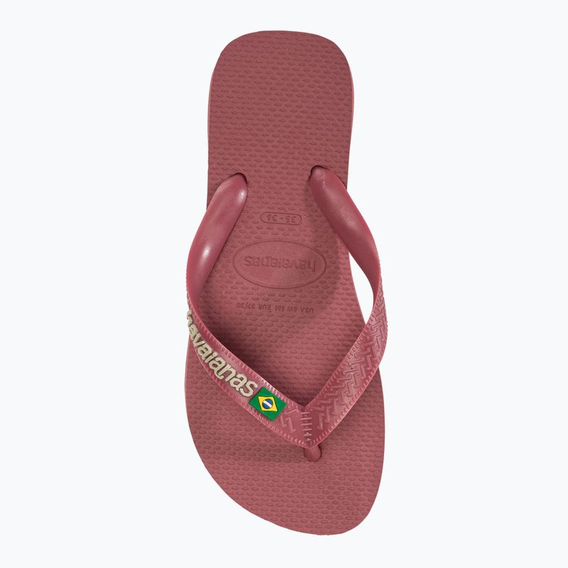 Șlapi Havaianas Brasil Logo pau brasil 5