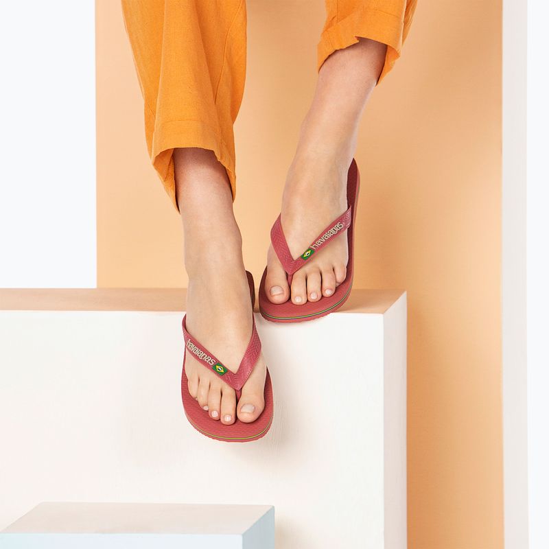Șlapi Havaianas Brasil Logo pau brasil 13