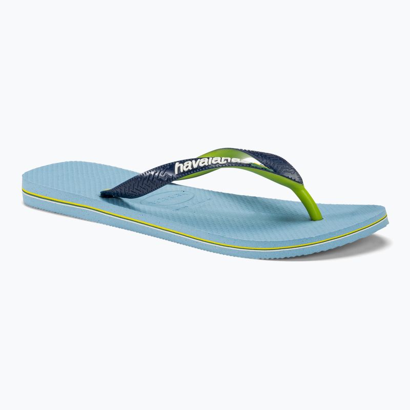 Șlapi Havaianas Brasil Mix lavender blue
