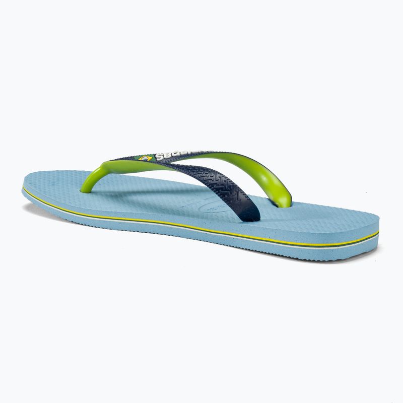 Șlapi Havaianas Brasil Mix lavender blue