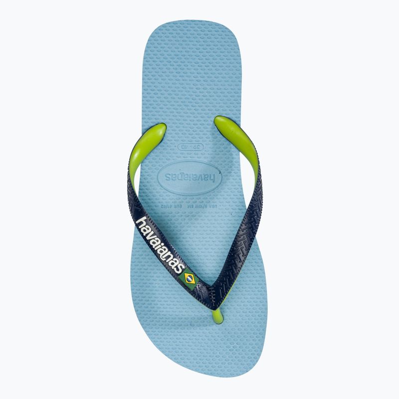 Șlapi Havaianas Brasil Mix lavender blue
