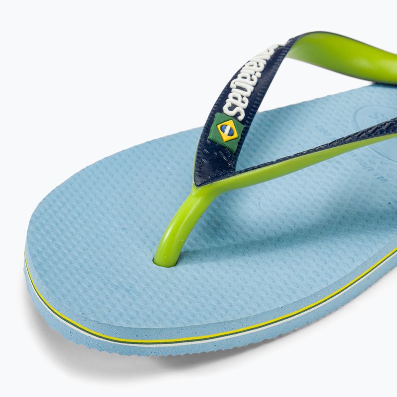 Șlapi Havaianas Brasil Mix lavender blue
