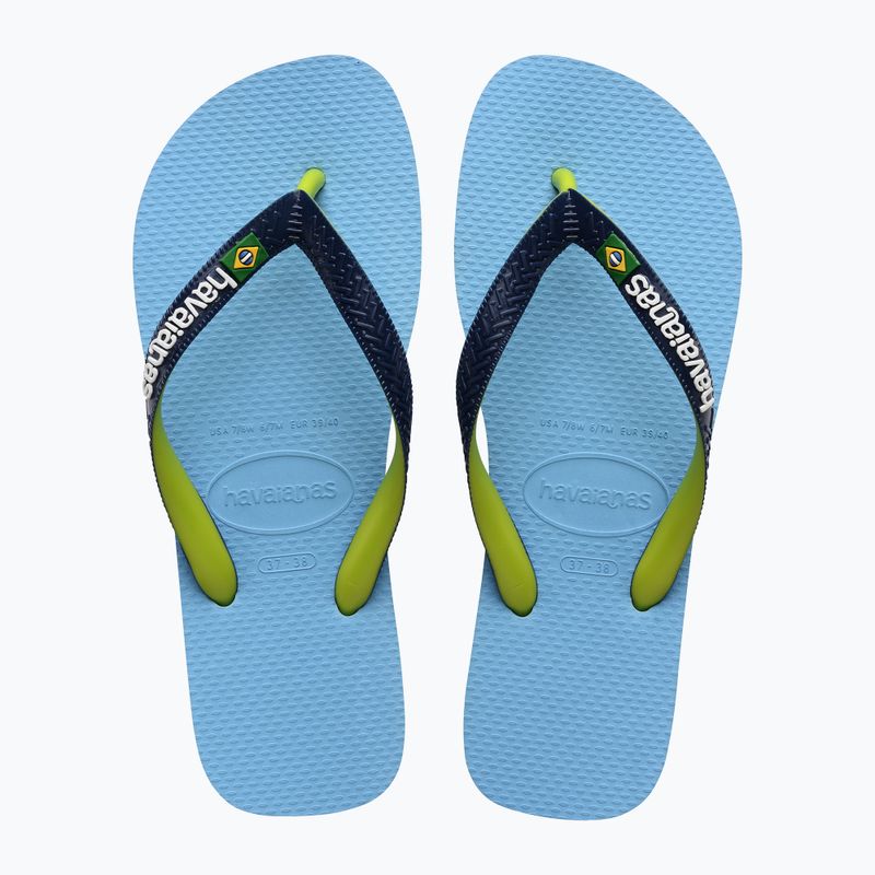 Șlapi Havaianas Brasil Mix lavender blue