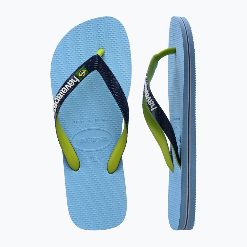 Șlapi Havaianas Brasil Mix lavender blue