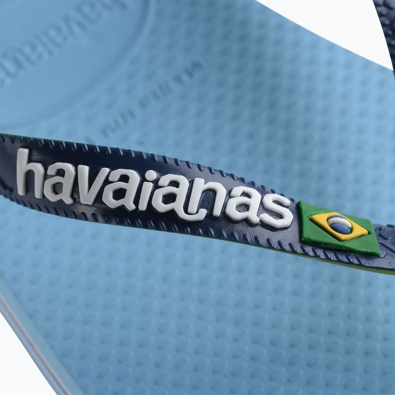 Șlapi Havaianas Brasil Mix lavender blue
